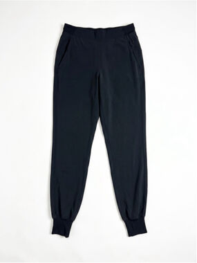 LULULEMON Street To Studio II Black Jogger Pants, Sz 4